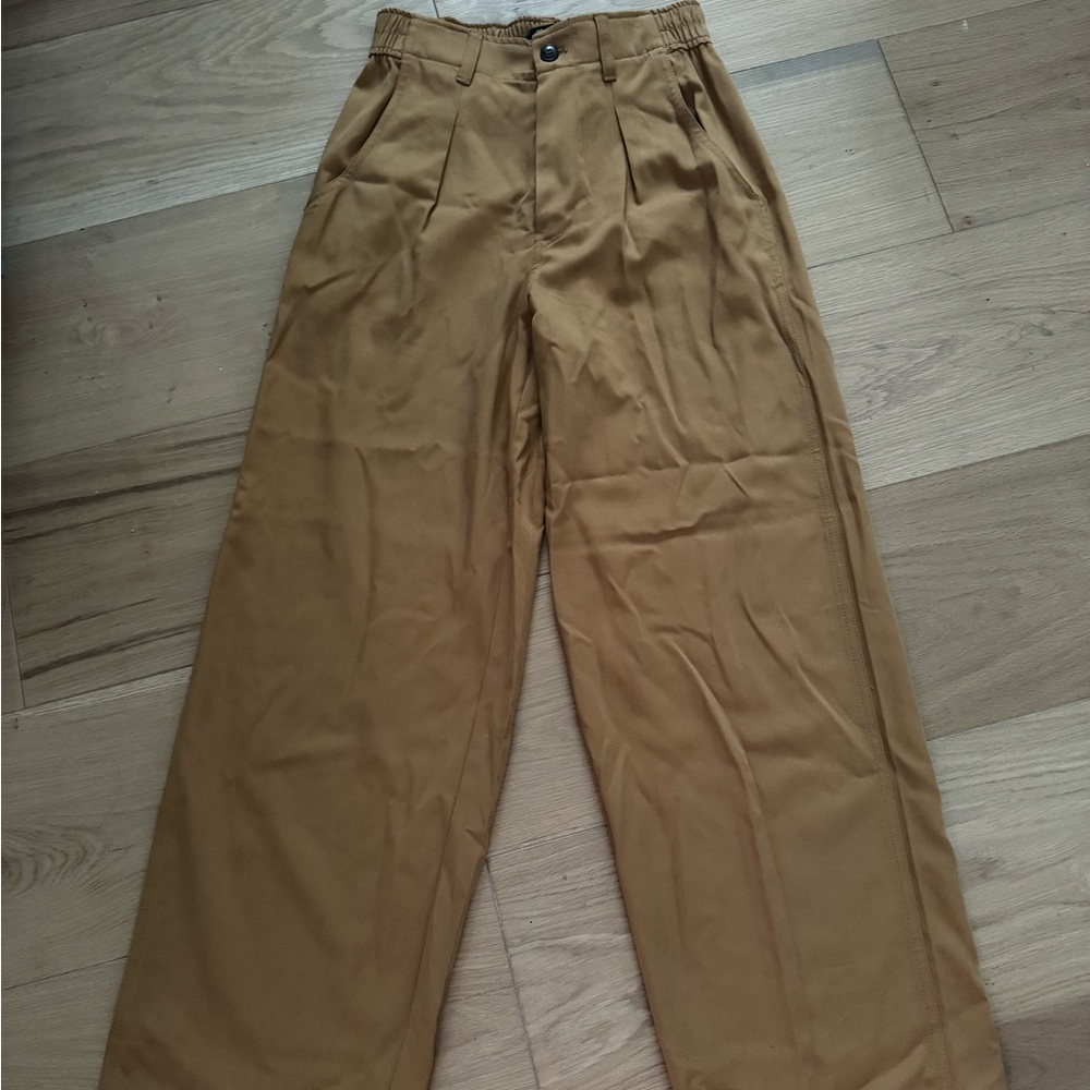 Madewell Neale Straight Leg / Wide Leg Trouser - Picture 7 of 9